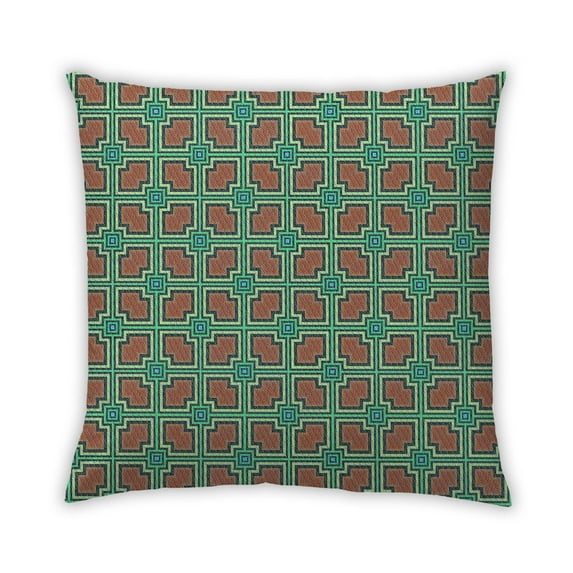 Ahgly Company Indoor Square Contemporary Throw Pillow, 18 inch by 18 inch