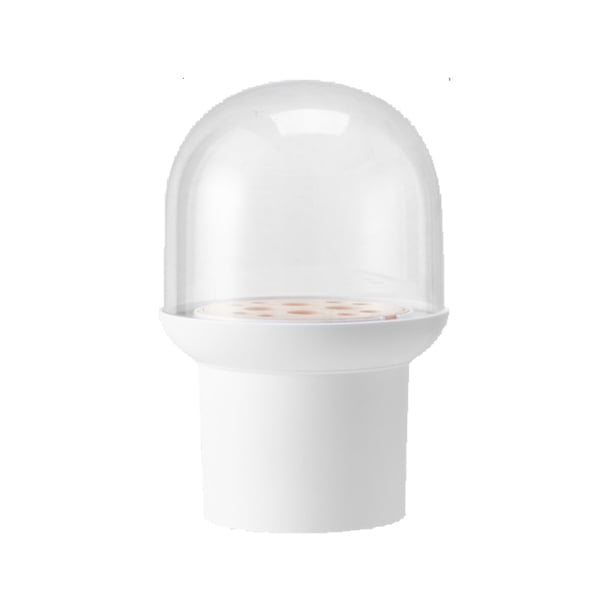 Porta brochas de maquillaje creativo con tapa, porta brochas de maquillaje con tapa a prueba de polvo, caja de almacenamiento de brochas de maquillaje transparente, organizador de brochas