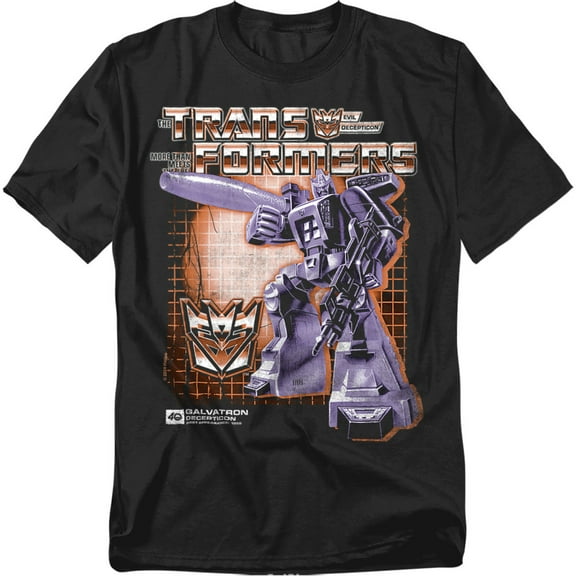 Transformers 40Th Anniversary T-Shirt Galvatron Box Unisex Graphic Tee for Men & Women