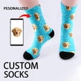thumbnail image 2 of Stockings For Adults Funny Animal Print Bone Design Comfortable Stretchable Stockings Stocking For Home And Leisure 5PCS, 2 of 8