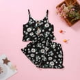 thumbnail image 2 of Fesfesfes Baby Girl Clothes Daisy Print Sleeveless Top Vest Shorts Summer Kids Clothing, 2 of 9