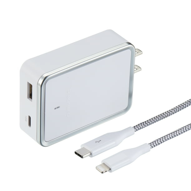 Blackweb LTGC 30W Wall Charger, White