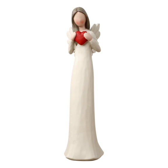 Hand-Painted Love Angel Statue Romantic Home Decor Gift for Wedding Anniversary Valentines Day Birthday