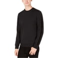thumbnail image 2 of Suéter Calvin Klein Con Mangas a Rayas de Terciopelo Hombre Negro Pequeño Pull-over, 2 of 2