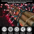 thumbnail image 5 of Super-Bright Extendable Red Christmas Lights Decoration 100Lights 19.6ft UL Certified Mini Bulb String Lights Set for Outdoor Christmas Tree Garden Holiday Party Patio Wedding Garland Decor, 5 of 10