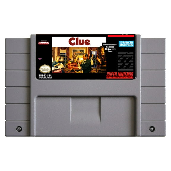 SNES Games Cartridge Clue