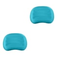 thumbnail image 1 of VONKY Neck And Lumbar Support Inflating Travel Pillow For Comfortable Sleep On Go peacock blue 2Set, 1 of 6