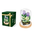thumbnail image 3 of Blocs de Construction Botaniques, Blocs de Construction de Plantes Miniatures, Blocs de Construction de Fleurs, Blocs de Construction de Plantes Fiables et Durables, 3 of 8