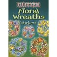 thumbnail image 1 of Glitter Floral Wreaths Stickers, 1 of 8