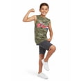 thumbnail image 4 of G.I. Joe Boys GI Joe Surf Team Graphic Muscle Tank Top, Sizes 4-18, 4 of 7