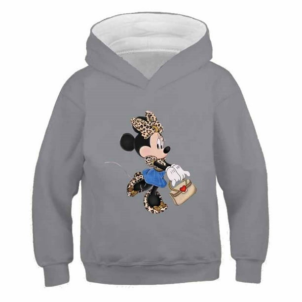 Conjuntos de sudaderas con capucha de Mickey Mouse 2022 Las nuevas sudaderas de algodón para niños & amp; Trajes de pantalones largos Trajes Serie de Disney Traje casual Ropa90cm Gao Jinjia LED