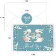 thumbnail image 2 of 30Pack Animal Thank You Cards Kit with Envelopes and 30Pcs Adhesive Stickers Greeting Cards Cute Note Card in 10 Designs for Thanks Giving Party Kids Classroom Exchange, 2 of 7