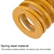 thumbnail image 4 of Troquel Resorte, 40mm OD 70mm Largo Espiral Estampado Ligera Carga Compresión Troquel Resortes para 3D Impresora Eléctrica Pieza, Amarillo, 4 of 5