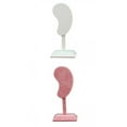 thumbnail image 1 of de 2 soportes para pendientes, soporte para joyas, soporte con forma de oreja inconfundible, 8 agujeros rosa shamjiam sostenedor del pendiente, 1 of 2