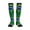 3 Black, variant on Brazil Flag Compression Socks Circulation Running Athletic Sports for Women Men