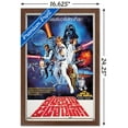 thumbnail image 3 of Star Wars: Global Art - A New Hope One Sheet Thailand Wall Poster, 14.725" x 22.375" Framed, 3 of 5