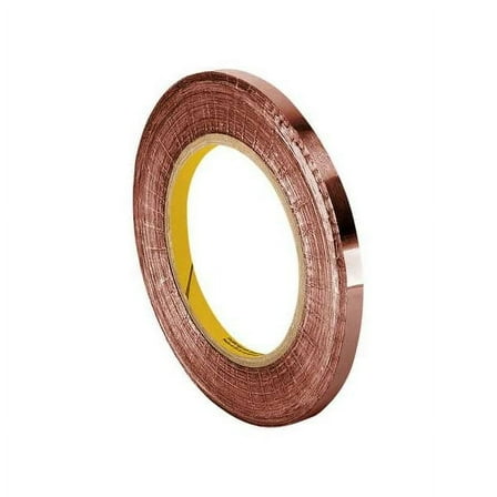 3m Conductive Elec Tape,18' Lx1/4" W,1181 1181