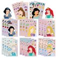 thumbnail image 1 of Stickers Dovipta Princesa DIY 24 hojas de vinilo PVC, 1 of 7