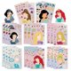 thumbnail image 1 of Stickers Dovipta Princesa DIY 24 hojas de vinilo PVC, 1 of 7