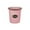 pink, variant on Qholemyo Pressure Trash Can Household Kitchen Large Plastic Basket Bedroom Bathroom Classification Small Trash Bucket Indoor Kitchen Waste Bin