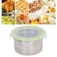 thumbnail image 5 of 304 Contenedor De Alimentos De Acero Inoxidable, Recipiente De Acero Inoxidable A Prueba De Fugas Para Frutas Y Almacenamiento De Comidas En Cocinas Del Hogar, 5 of 7