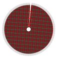 thumbnail image 1 of Faldas para árbol de Navidad a cuadros de 36 pulgadas, tapete para árbol de Navidad para fiestas de invierno, falda para árbol de Navidad para decoraciones navideñas rústicas, 1 of 8