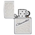 thumbnail image 4 of Zippo Chevrolet Chevy Laser Engraved, High Polish Chrome Finish, Windproof Lighter #49305, 4 of 6
