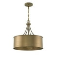 thumbnail image 2 of 4-Light Pendant in Brushed Gold, 2 of 6