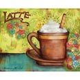 thumbnail image 3 of Knold, Donna 14x12 Black Modern Framed Museum Art Print Titled - Spring Latte, 3 of 5