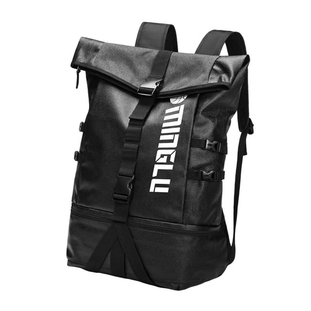 relayinert Basketball Backpack Bag Soccer Bag Backpack Rugby Ball School Sports for