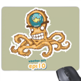 thumbnail image 1 of Orange Octopus Marine Life Pattern Mouse Pad Non-Slip Rubber Mousepad Game Office, 1 of 3