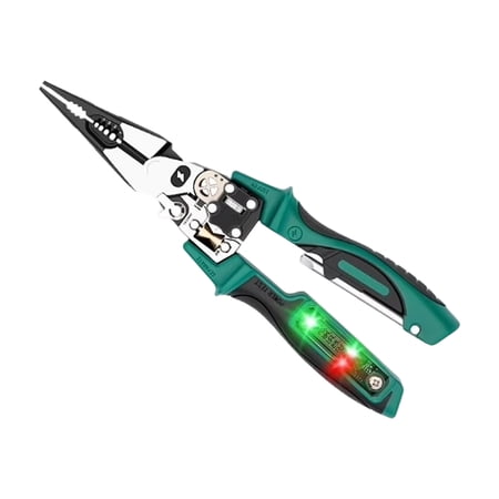 BQBQERT Wire Strippers with Electricity Measurement Function Wire Stripping Pliers for Cutting Pulling Scissors