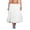 White, variant on Gupgi Women Balloon Long Skirts Elegant Low Waist Solid Color A-Line Skirts Casual Lantern Skirts