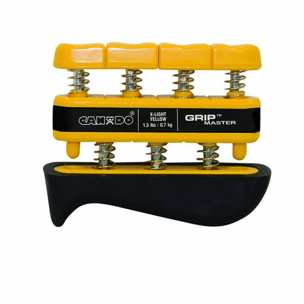 Cando GripMaster Hand & Finger Exerciser, Yellow 1.5 lbs Walmart