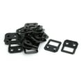 thumbnail image 1 of Unique Bargains Album Photo Frame Picture Metal Self Fix Sawtooth Two Holes Hanger Black 20pcs, 1 of 2