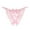Pink, variant on Scyoekwg Womens Thongs Thong Solid Color Breathable Ladies Panties Fashion Low Waisted T-back Bikini Underwear Hipster Panties (White,Free Size)