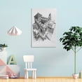thumbnail image 4 of M.C. Escher House Wall Art Poster Artworks Picture Print Poster Wall Art Painting Canvas Gift Decor Home Posters Decorative 24x36inch(60x90cm), 4 of 6