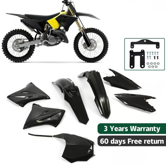 Complete Plastics Kit Fairing Bodywork Set For Suzuki RM250 RM125 2001-2008
