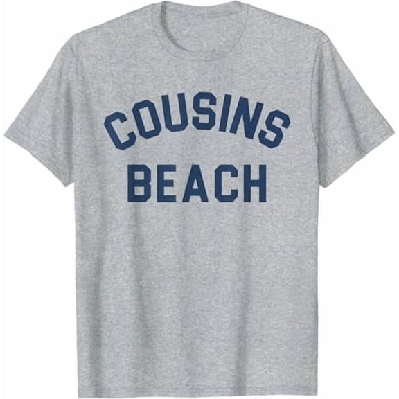 The Summer I Turned Pretty - Cousins Beach - Heather Gray T-Shirt Hot Trending Shirt, Vintage Birthday Gift