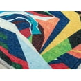 thumbnail image 6 of Elizabeth Sutton MI20A Coming Up Roses Abstract/Floral Modern Multicolor Area Rug, 2'7" x 4', 6 of 6
