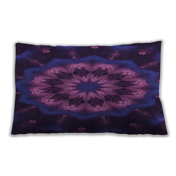 Ahgly Company Indoor Rectangular Contemporary Lumbar Throw Pillow, 13 inch by 19 inch