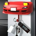 thumbnail image 5 of BIBABLYKE Creative Car Flip Light Keychain Wall Decoration Flip Lamp Key Holder ABS Keychain for Holidays & Special Occasions, 5 of 7