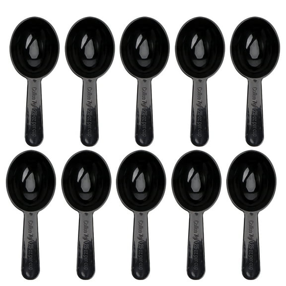 30Pcs Plastic Powder Scoops Flour Cups Measuring Spoons Ground Coffee Scoops