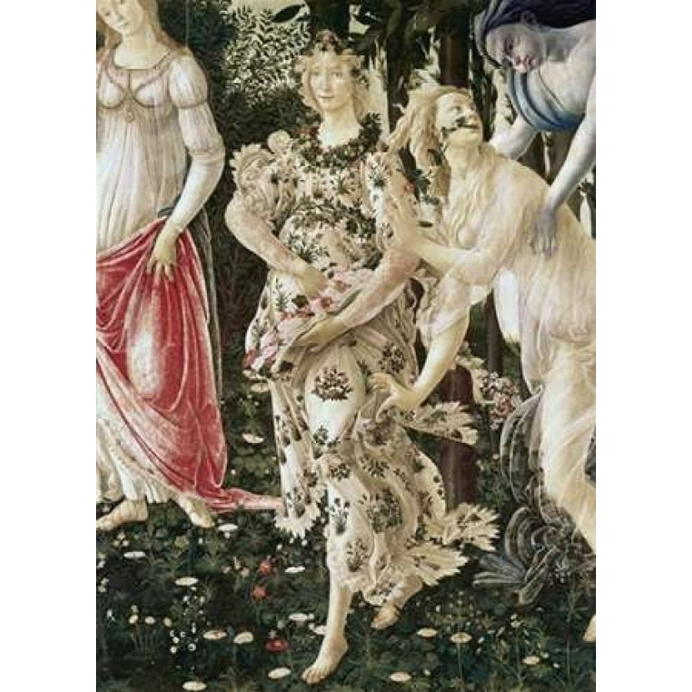 La Primavera Detail Poster Print by Sandro Botticelli (20 x 28