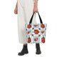 thumbnail image 5 of Fotbe Insects Bolsa de Playa con Estampado, Bolsa de Hombro, Bolsa de Mano Espaciosa, Bolsa de Viaje Ligera, Bolsa de Compras Versátil, 5 of 6