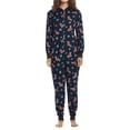 thumbnail image 2 of Morttic Christmas Family Matching Jumpsuits One-Piece Hooded Zipper Romper for Baby Kids Adults Pajamas, 2 of 7