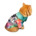 thumbnail image 5 of Funny Watercolor Adorable Pug Peeking Through Torn Paper Effect Hawaiian Summer Shirt for Small Medium Large Dog Cat Dog Lover Gifts - 00026, 5 of 6