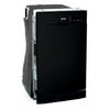 Avanti Dwe1813B Black Dishwasher 18in Builtin 4Auto Cycles