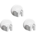 thumbnail image 1 of 2026 3Pcs Mop Broom Clips Broom Holder Suction Cup Gripper, 1 of 4