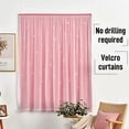 thumbnail image 3 of 1.2x1.8m Self Adhesive Portable Blackout Curtains Easy to Install Bedroom Window, 3 of 5